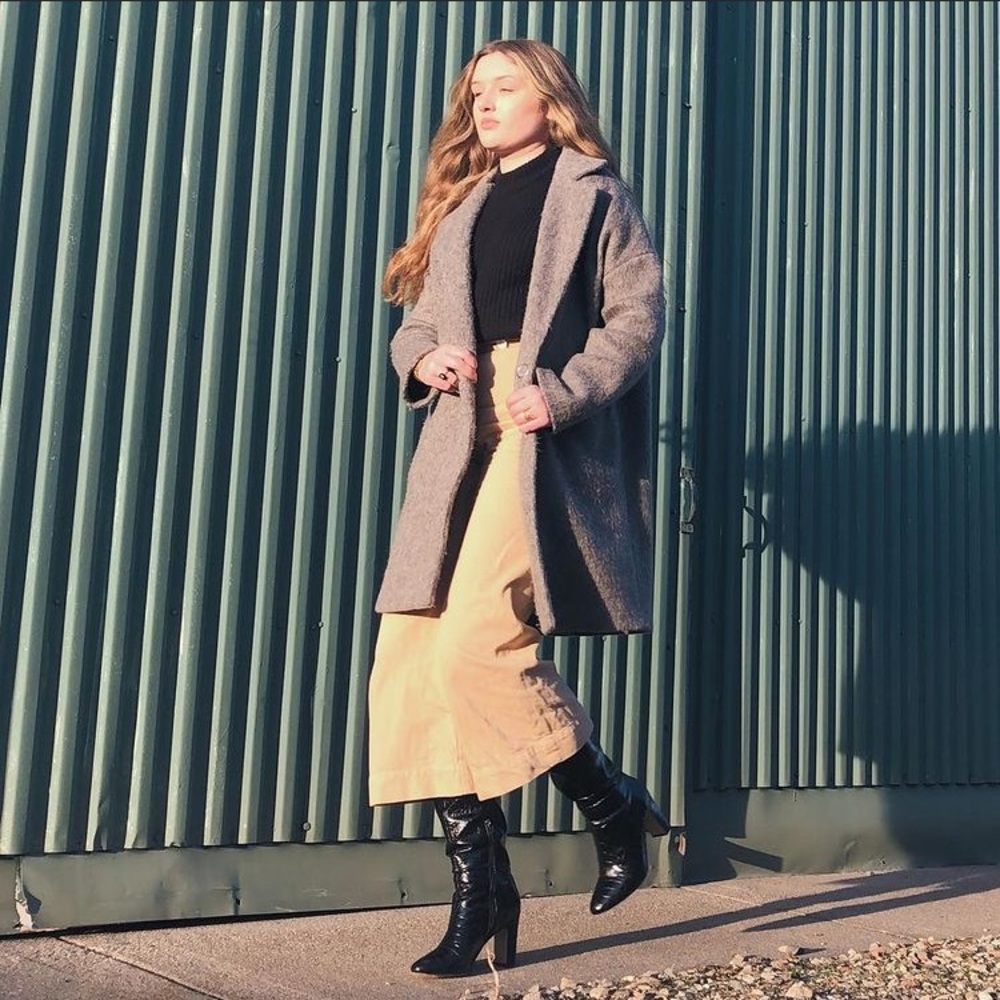 ZARA WIDE LEG / CULOTTE JEANS